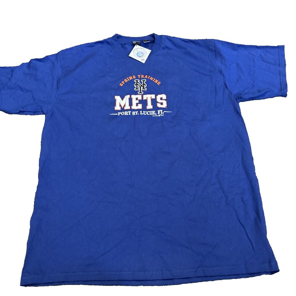 New NWT MLB 2XL New York Mets SPRING TRAINING White Florida T-Shirt 2006